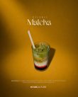 Çilekli Matcha